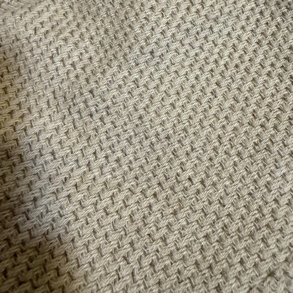 Balmain Paris 100% Cashmere Woven Coat Beige size 4/6 - Picture 9 of 14